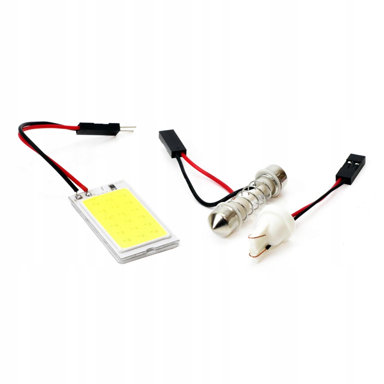 

Dioda Płytka Led Cob Moduł T10 W5W Mocna Biała
