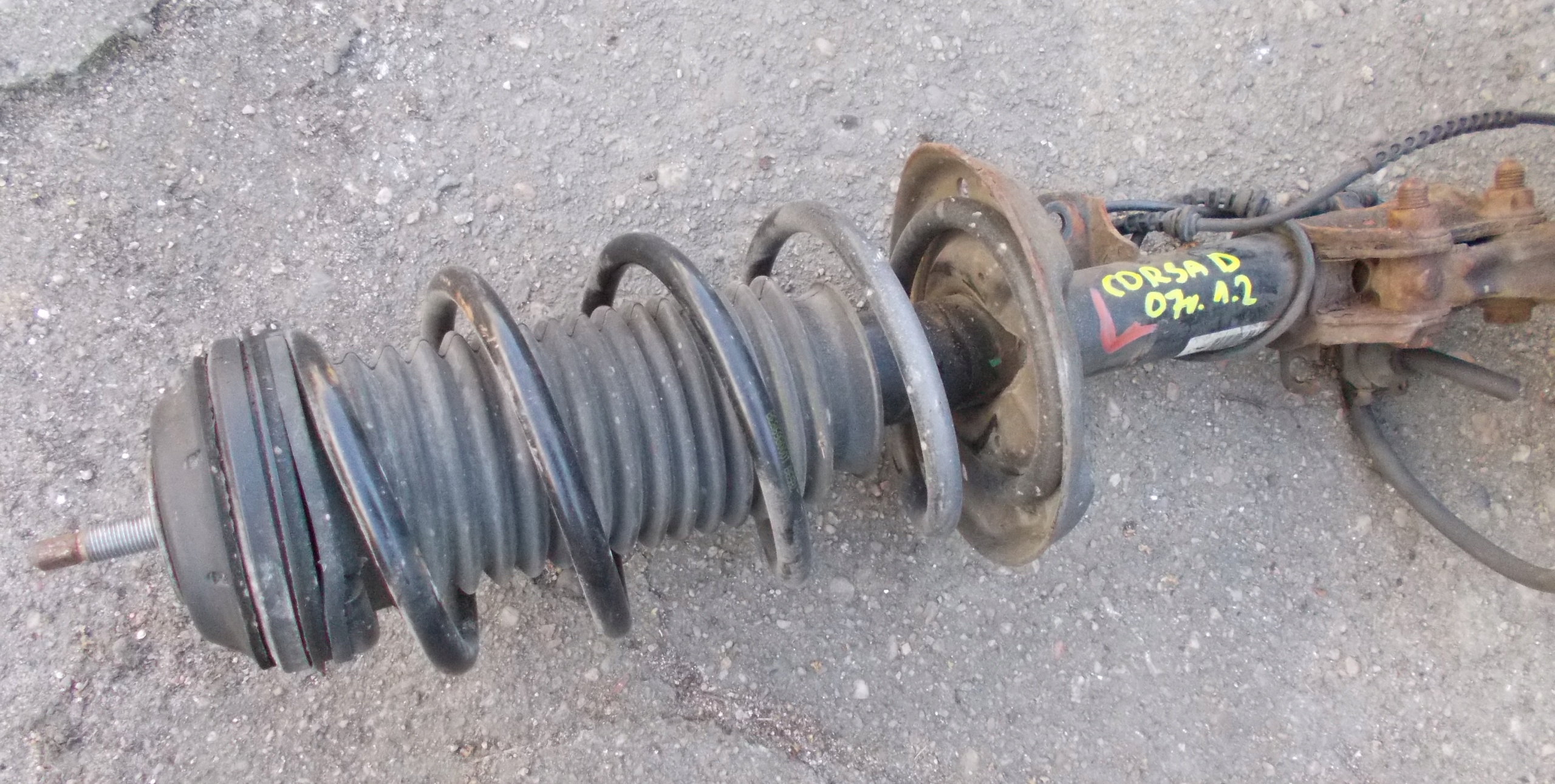 OPEL CORSA D 1.2 B 07R McPherson left front 13214353