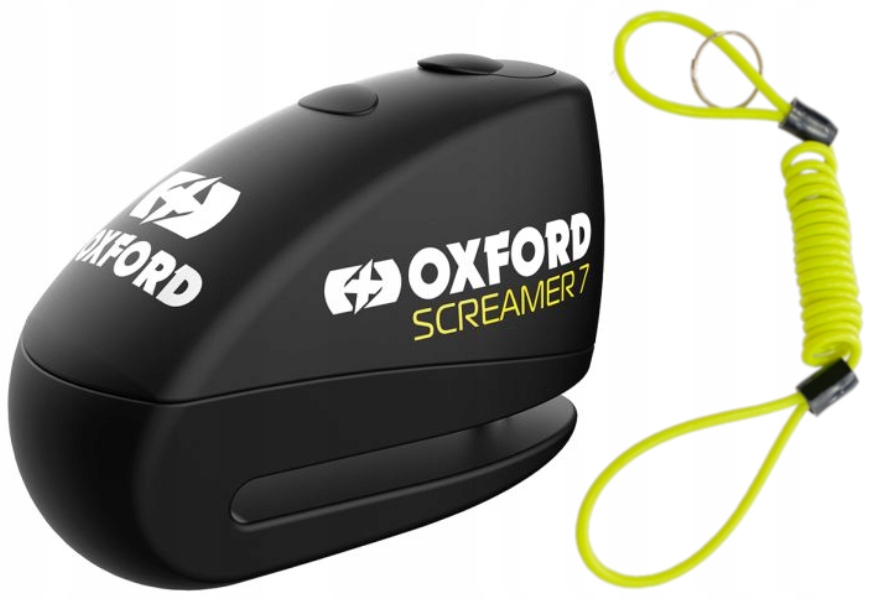 Blokování brzdového kotouče Oxford Screamer7 Černé