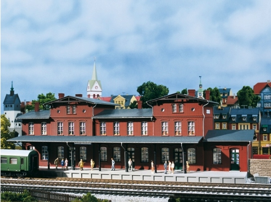 Auhagen 11380, stanice Neupreussen, stupnice H0