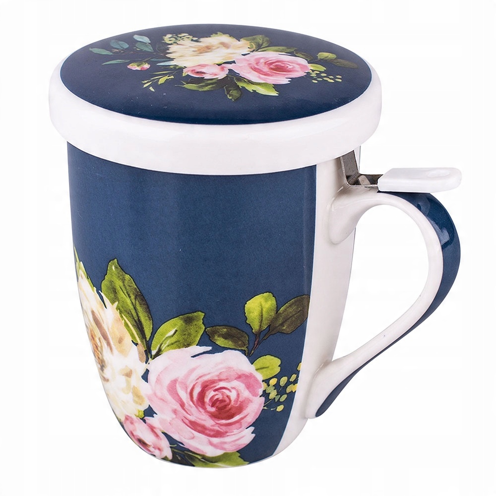 

Kubek Z Zaparzaczem Porcelanowy do herbaty ziół
