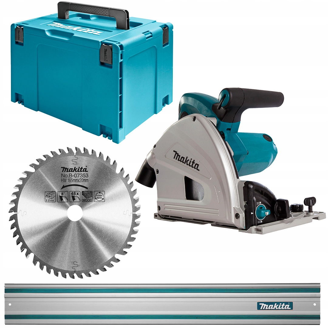 

Zagłębiarka 165mm 1300W Makita SP6000J szyna 1,5m