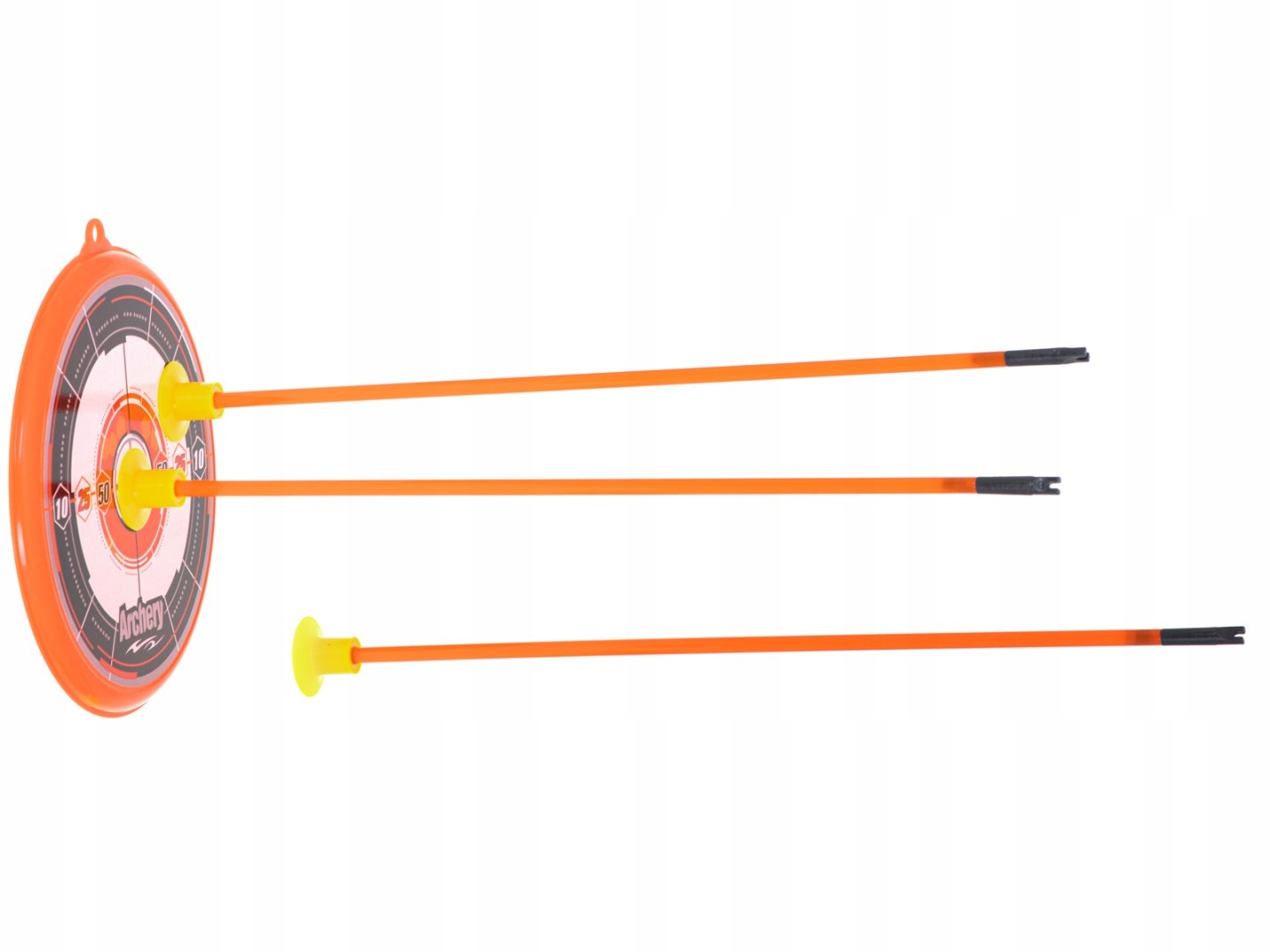 ŁUK DLA DZIECI ZESTAW Z TARCZĄ STRZAŁAMI KOŁCZANEM BEZPIECZNY ŚWIECĄCY DUŻY Marka 123Arts