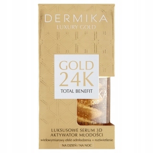 Luxury Gold 24K 3D sérum na obličej 60G Aktivátor mládí Dermika