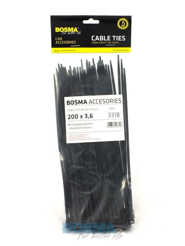 

Opaska Kablowa 3,6X200 100SZT- 3318