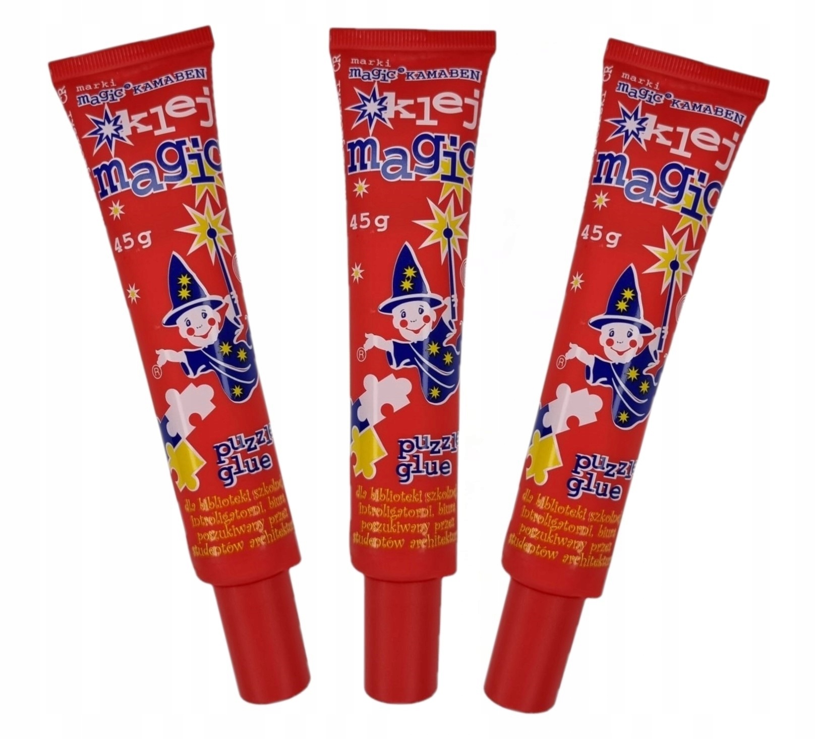 

Zestaw klej Magic w tubce plastikowej 3 sztuki 45g