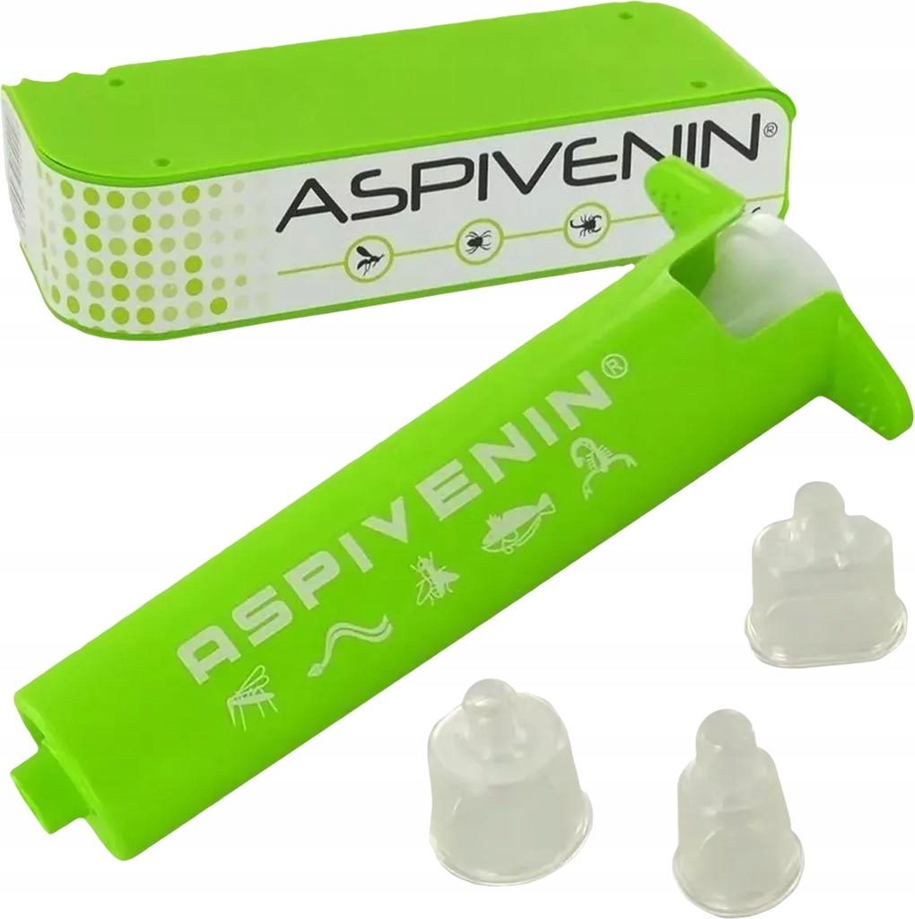 Miniaturowa pompka ssąca Aspivenin do usuwania jadów i toksyn Aspivienin