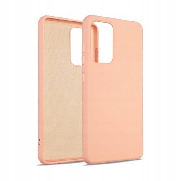 Beline Etui Silicone Samsung A20s A207różowo-złoty/rose gold