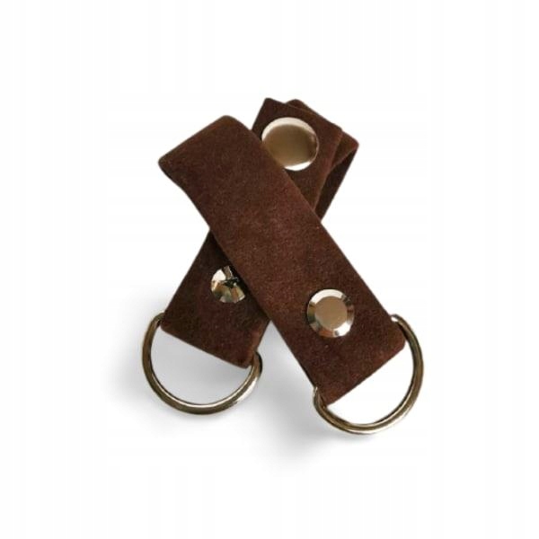 Zaczepy klipsy na napy brąz aksamit do obag o-bag moonlight bagobag