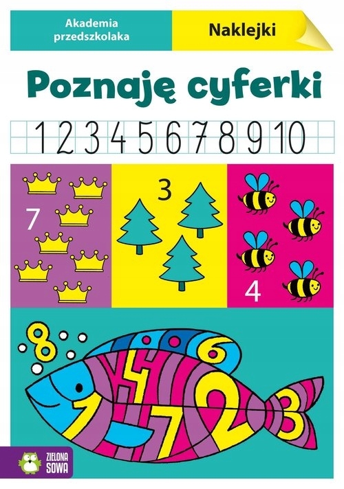 

Akademia przedszkolaka Poznaję cyferki