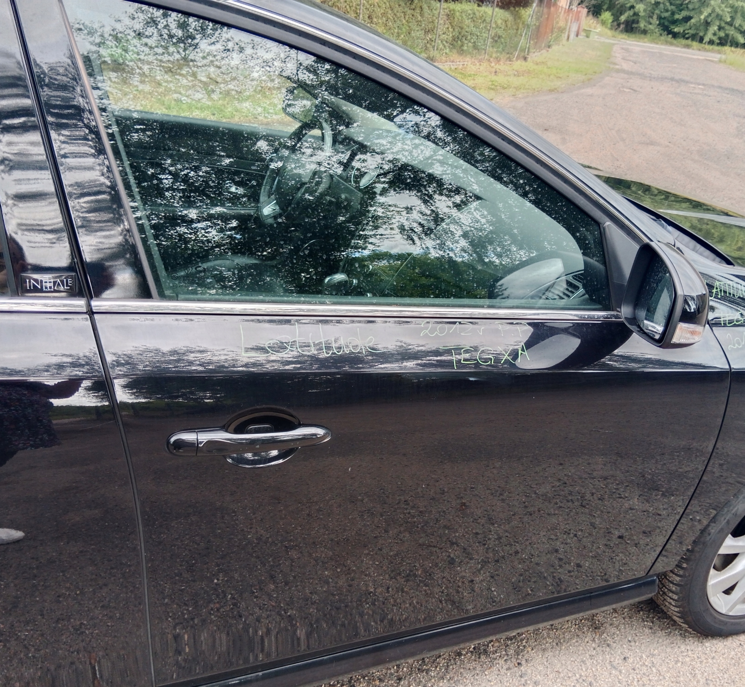 RENAULT LATITUDE 12R door right front TEGXA