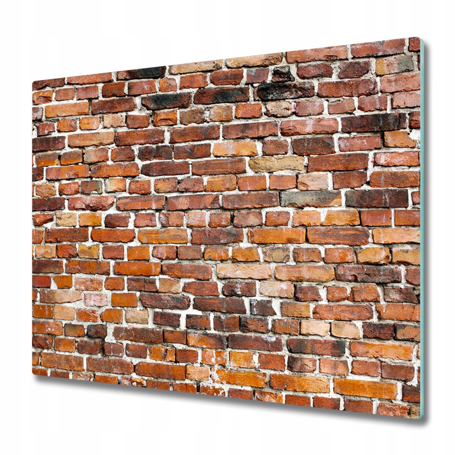 Skleněná ochrana indukce Cihlová zeď 60x52