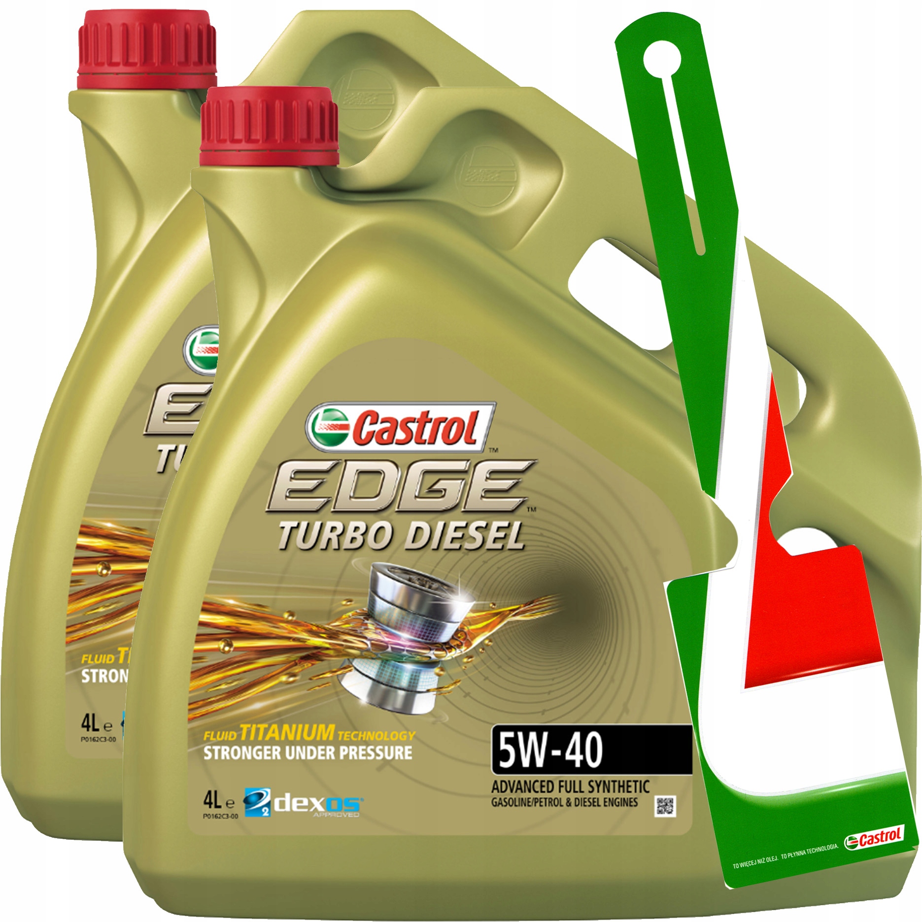 CASTROL EDGE TITANIUM TURBO DIESEL 5W-40 TD 8L
