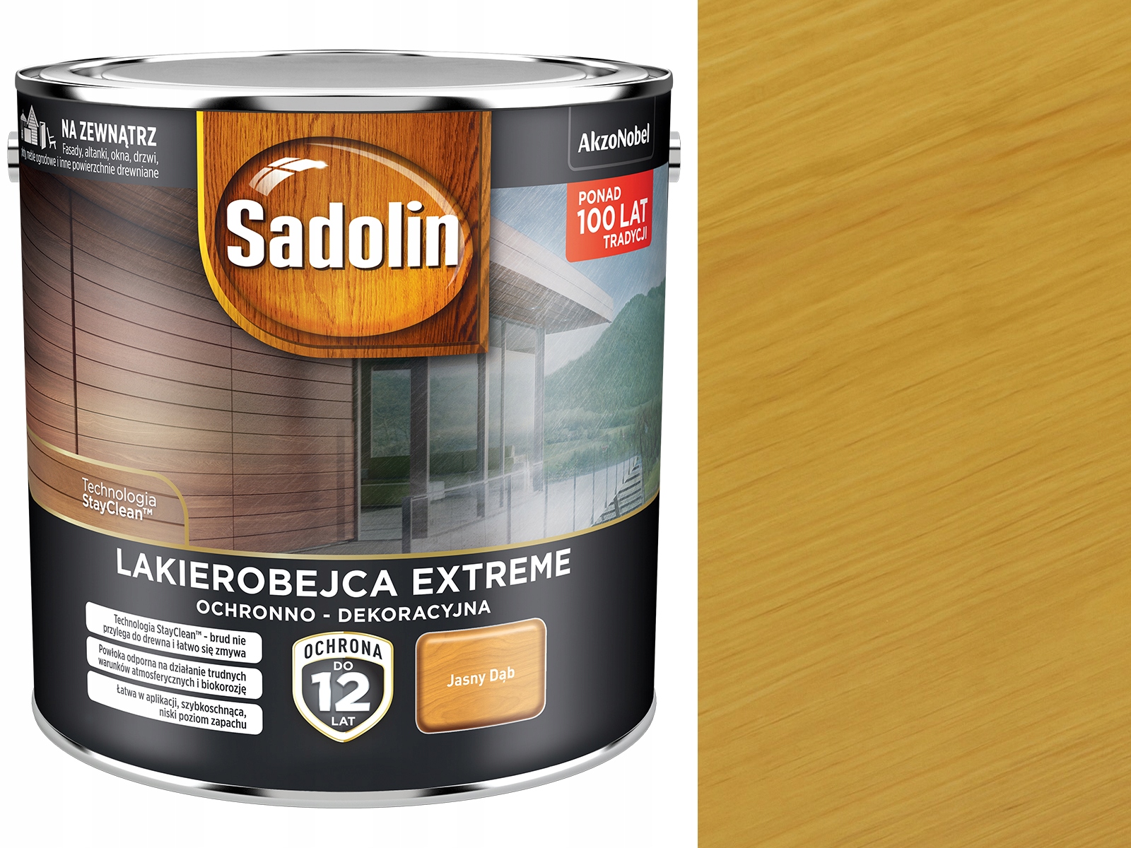 

Sadolin Lakierobejca Extreme Jasny Dąb 0,7L