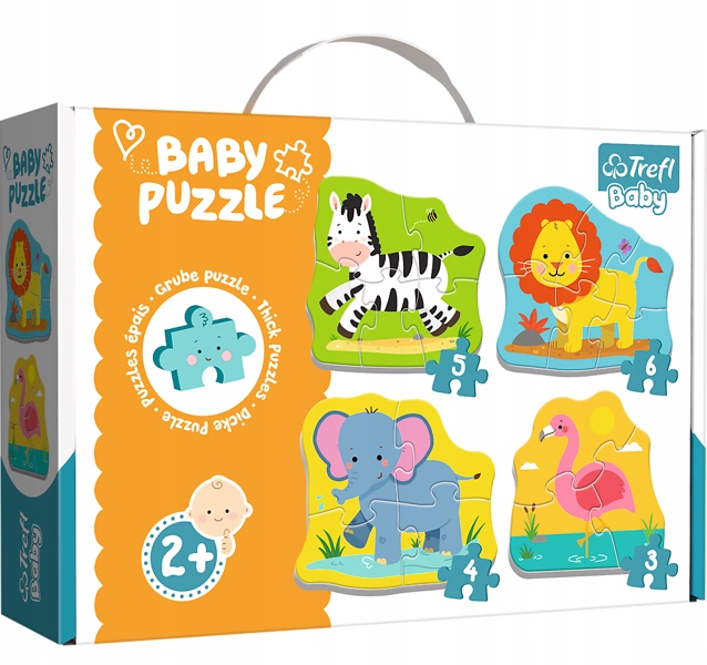 

Baby Classic Puzzle Zwierzątka Safari 36073 Trefl