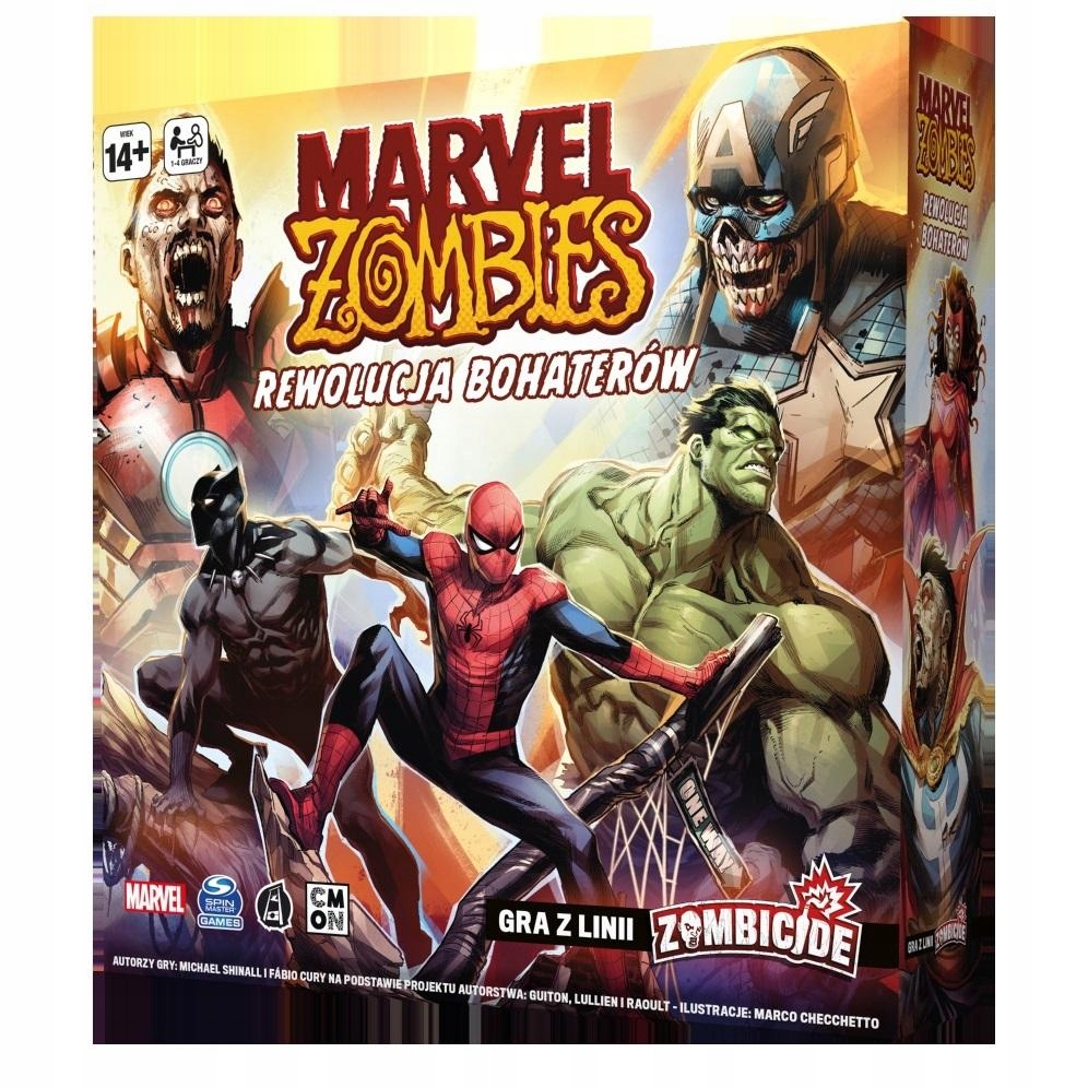 Zombicide: Marvel Zombies Rewolucja Bohaterów Cmon