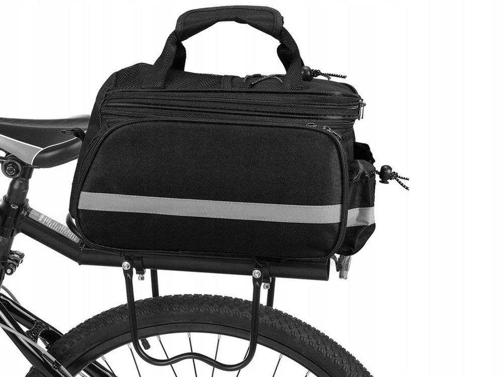 Sakwa rowerowa tylna Nejtisimi Pojemna Torba Kufer Na Bagażnik Roweru 30l