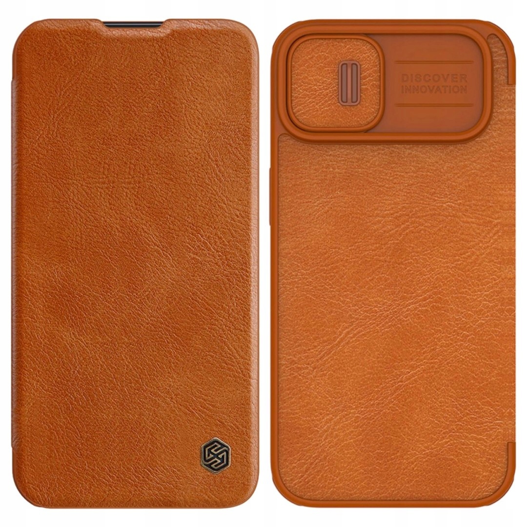 Nillkin Qin Leather Pro Case etui do iPhone 14 Plus osłona na aparat kabura