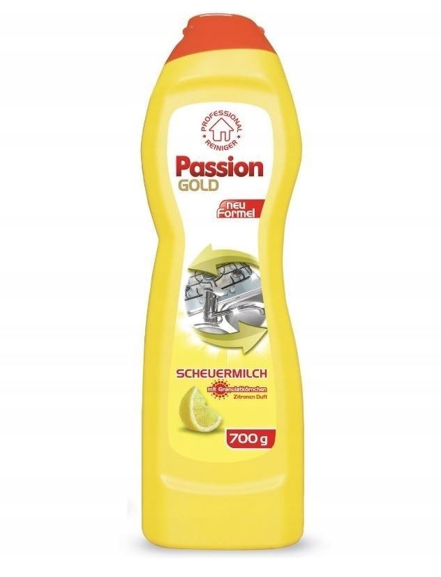 

Mleczko do czyszczenia Passion Gold cytryna 700g
