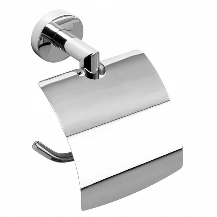 Sapho X-round vešiak na toaletný papier s klapkou, chróm XR702