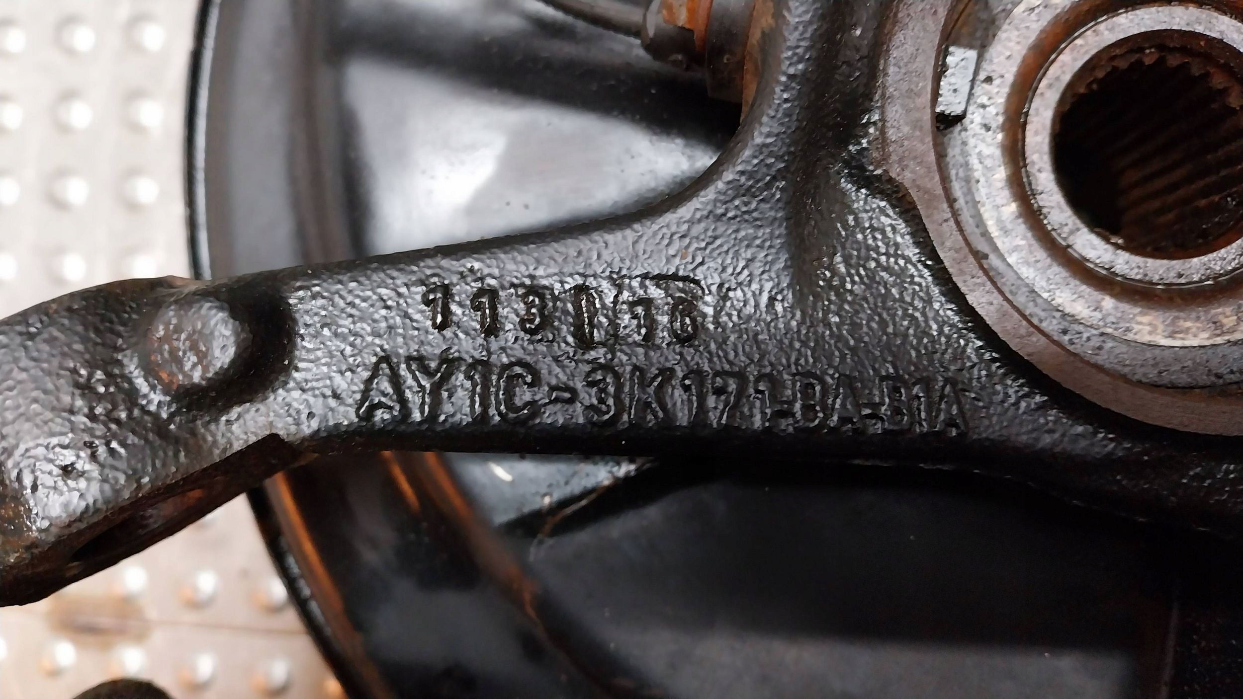 swing left front AY1C-3K171-BA FORD FIESTA MK7 LIFT B-MAX