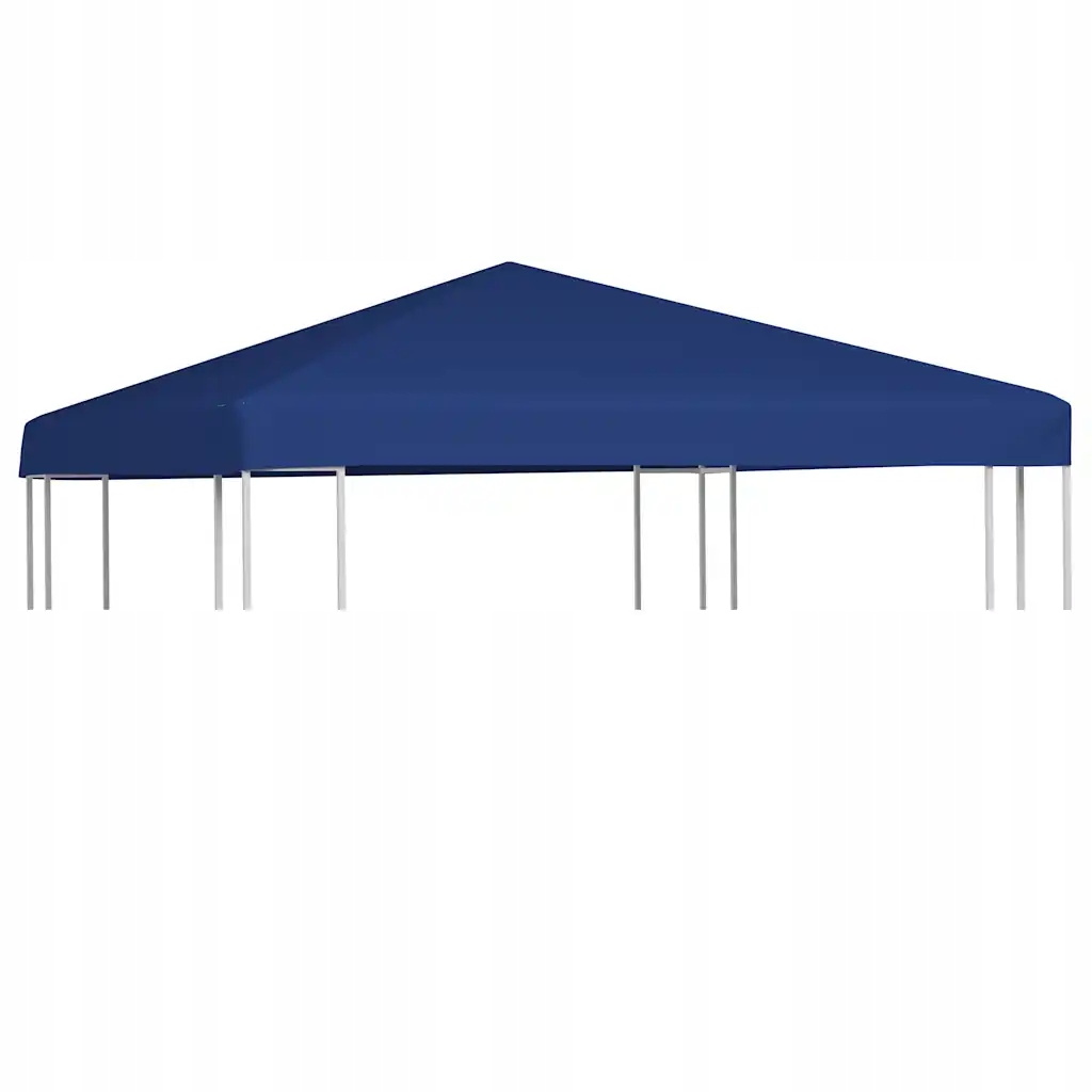 Zastřešení zahradního altánu z polyesteru s Pvc povlakem, modré, 3 x 3 m