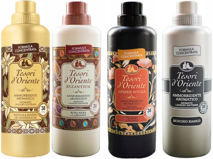 Levně Tesori d'Oriente Sada 4 krásných aviváží 760 ml Vbjm
