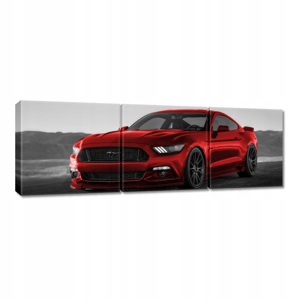 

Obrazy 120x40 Ford Mustang Samochód Usa