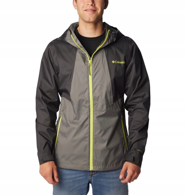 Bunda Columbia Inner Limits II Jacket, šedá, pánská větrovka 1893991024 M