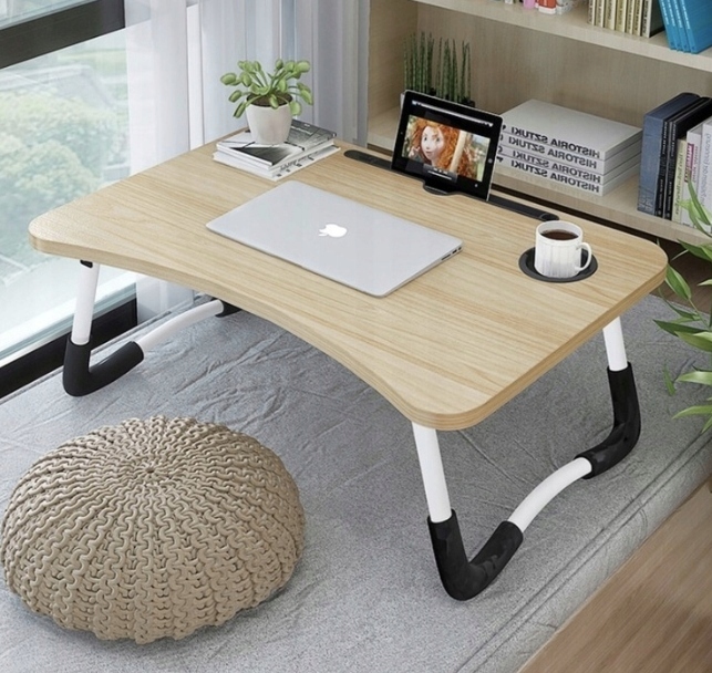 SKŁADANY STOLIK POD LAPTOPA DO ŁÓŻKA PODSTAWKA PRZENOŚNY NA NOGACH Kod producenta 5903814716127
