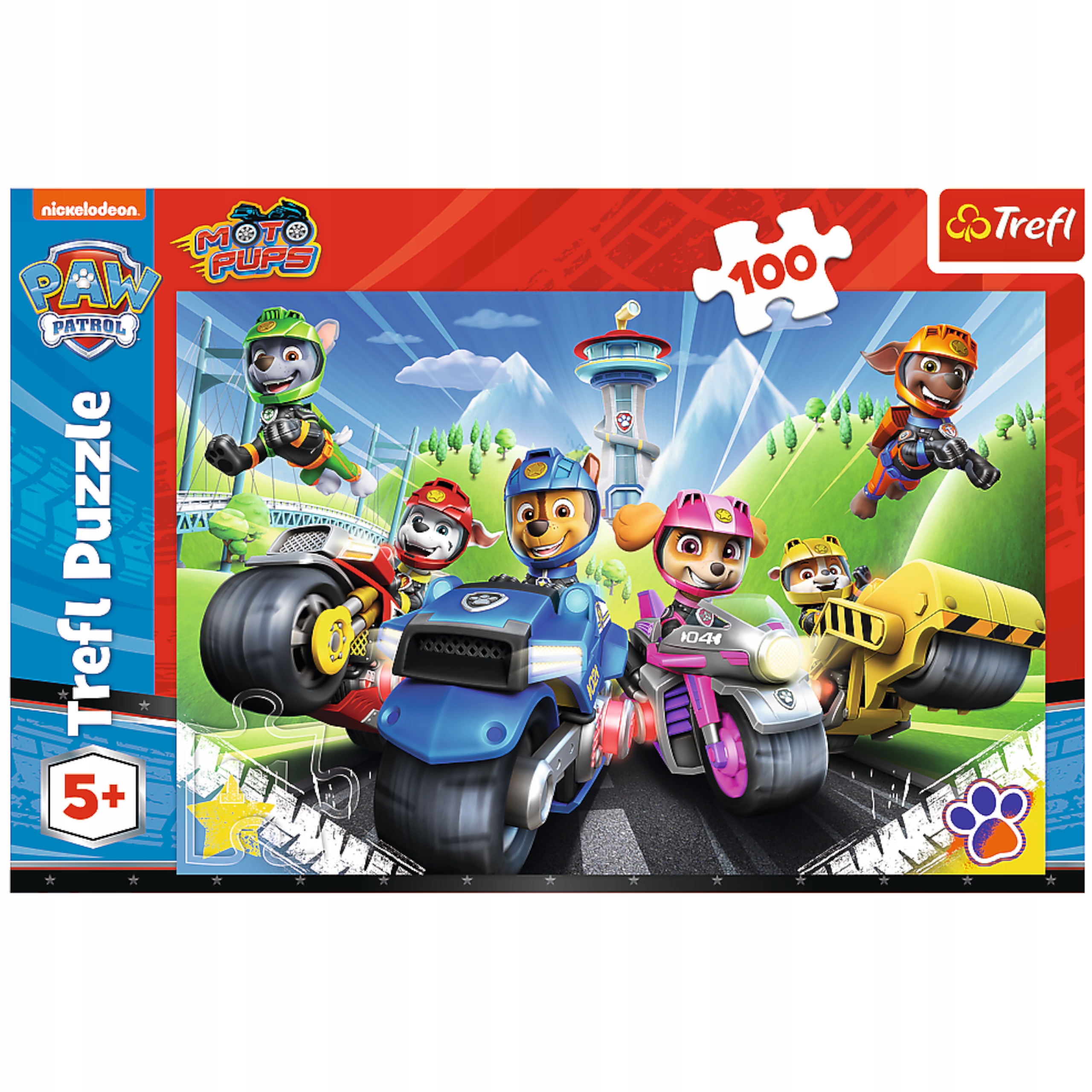 Puzzle Trefl puzzle 100 elementów Ekipa Na Motorach 16430 Kod producenta 16430