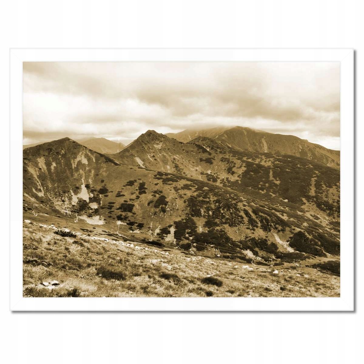 Plakáty v rámu 40x30 Tatry Polské hory Pohled