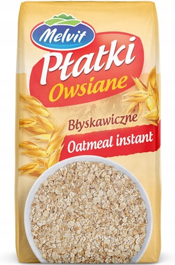 Levně 9X Melvit Ovesné Vločky Bleskové 400 g