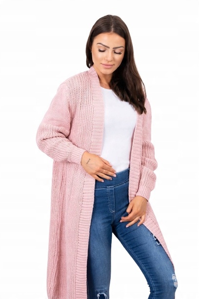 

Sweter Kardigan długi luźny oversize Narzutka uni