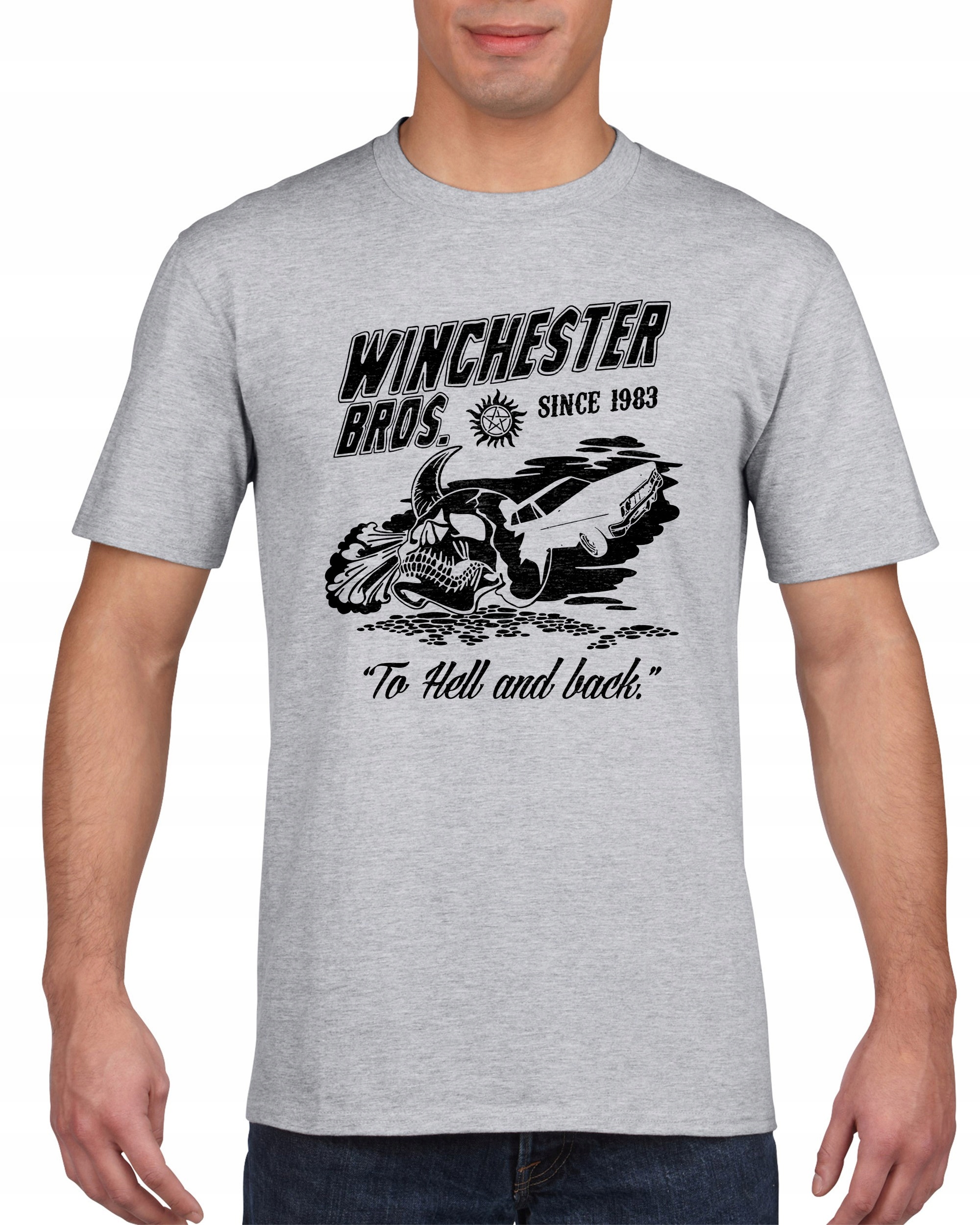 

Koszulka męska Winchester Bros To Hell Back M