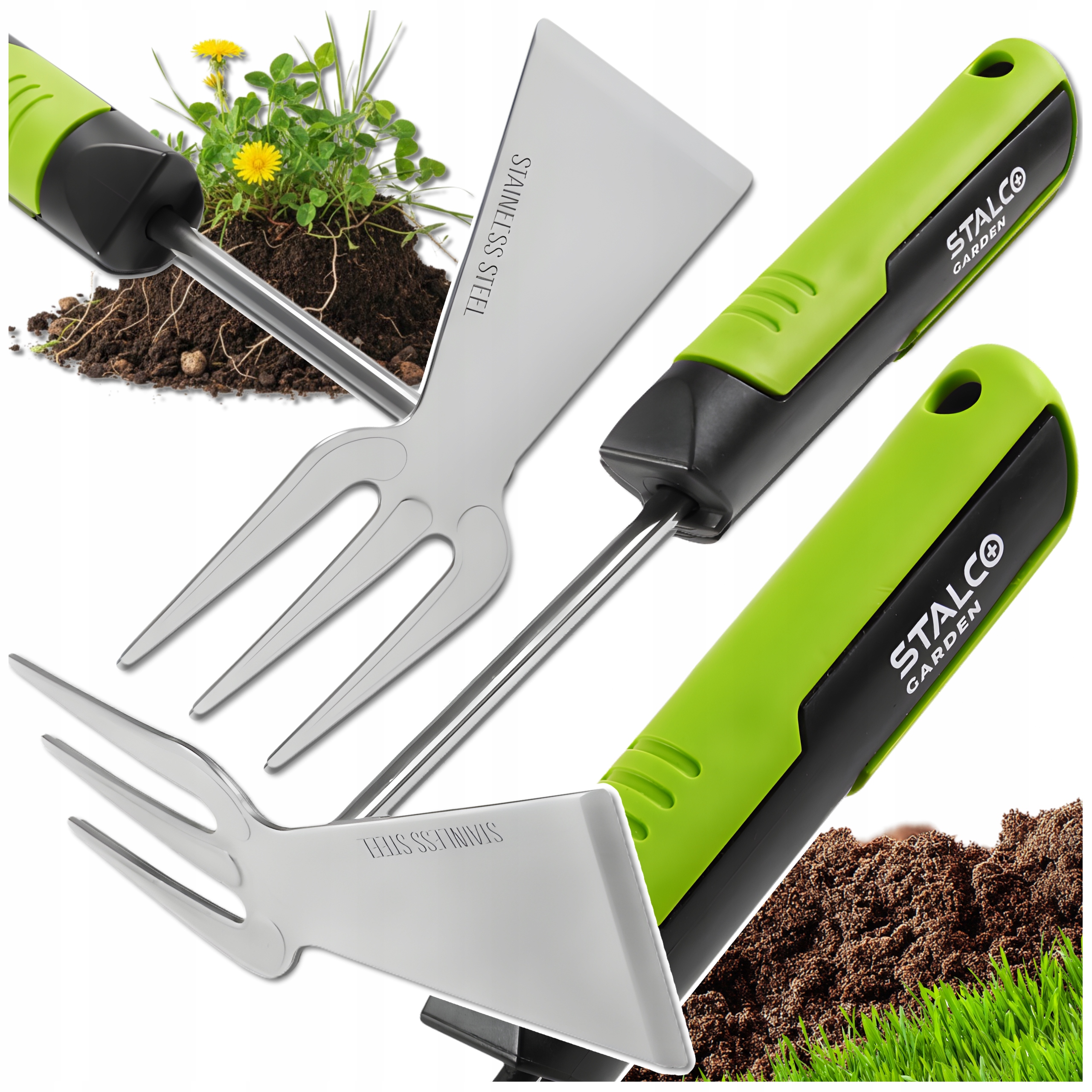 Motyka Stalco Garden Xtr S105610018 zahradní motyčka z z nerezové oceli