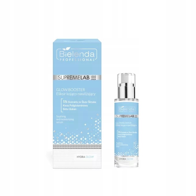 Bielenda Professional Supremelab Glow Booster Zklidňující a hydratační elixír