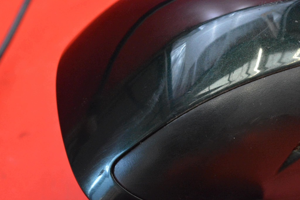 mirror right CIEMNOZIELONE EU 010681 AUDI A4 B7 04-08 5 PIN
