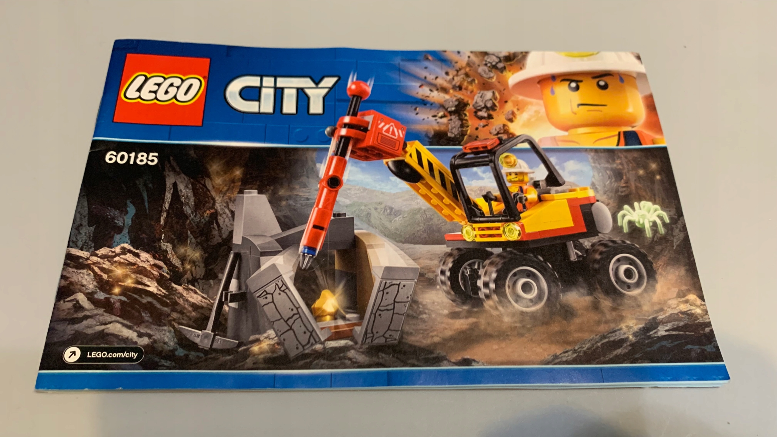 LEGO CITY INSTRUKCJA 60185 MINING POWER SPLITTER 15153433276 - Allegro.pl