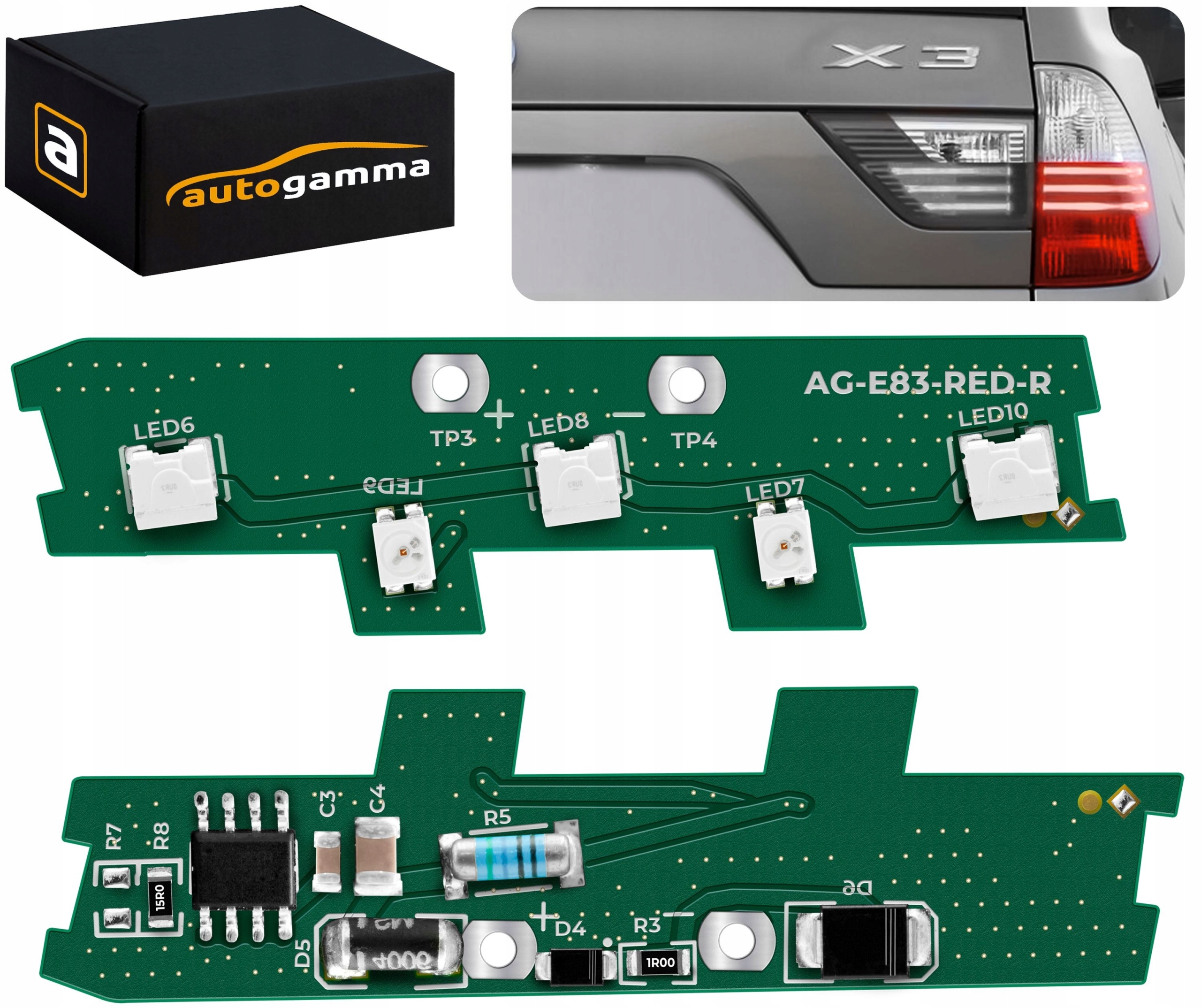 

Sterownik Driver Led Bmw X3 e83 w błotnik Prawy