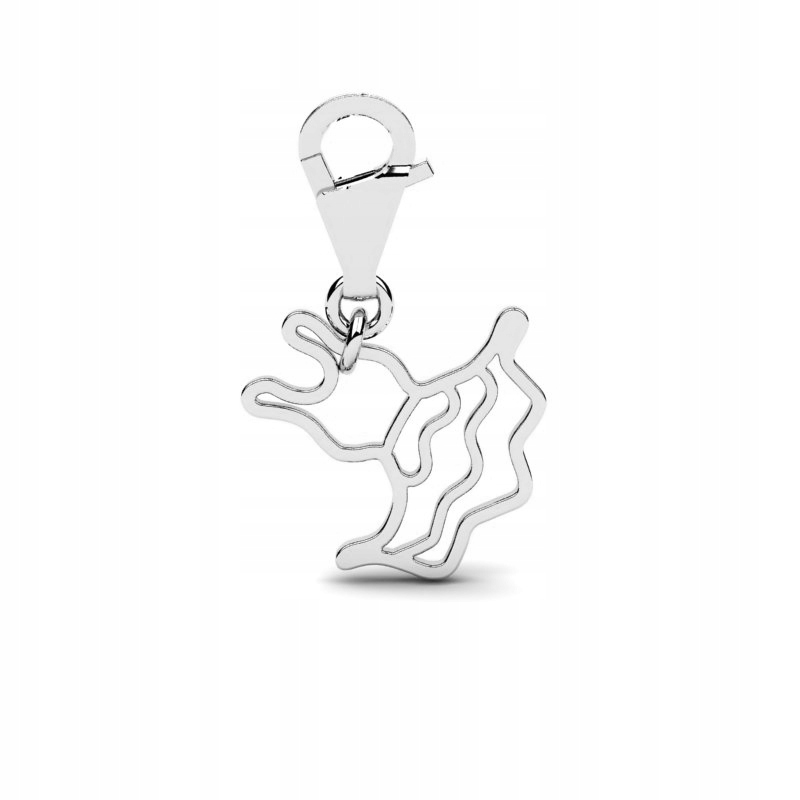 

Charms Z Białego Złota Sukienka Zawieszka