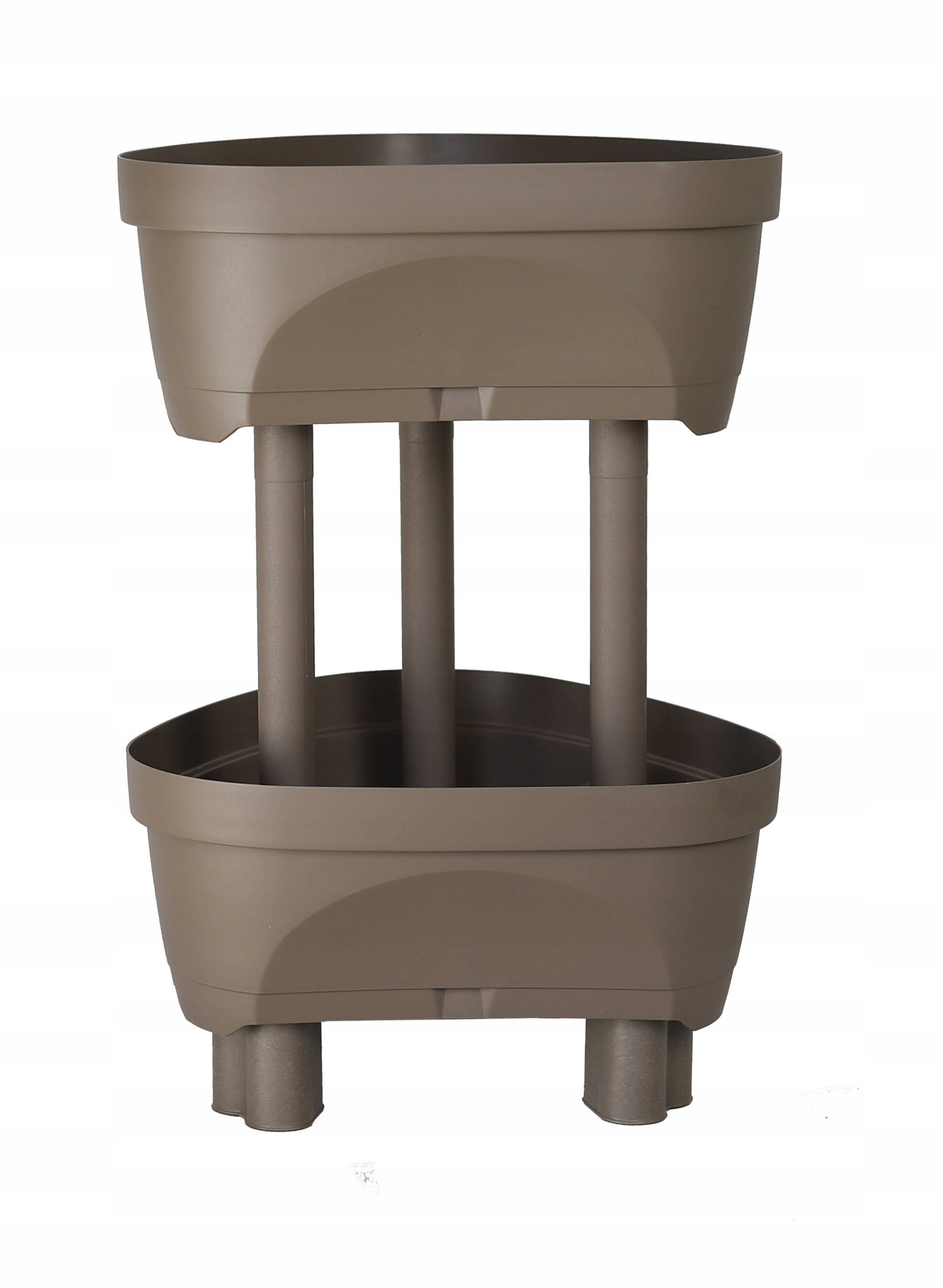 

Donica doniczka piętrowa taupe 65cm