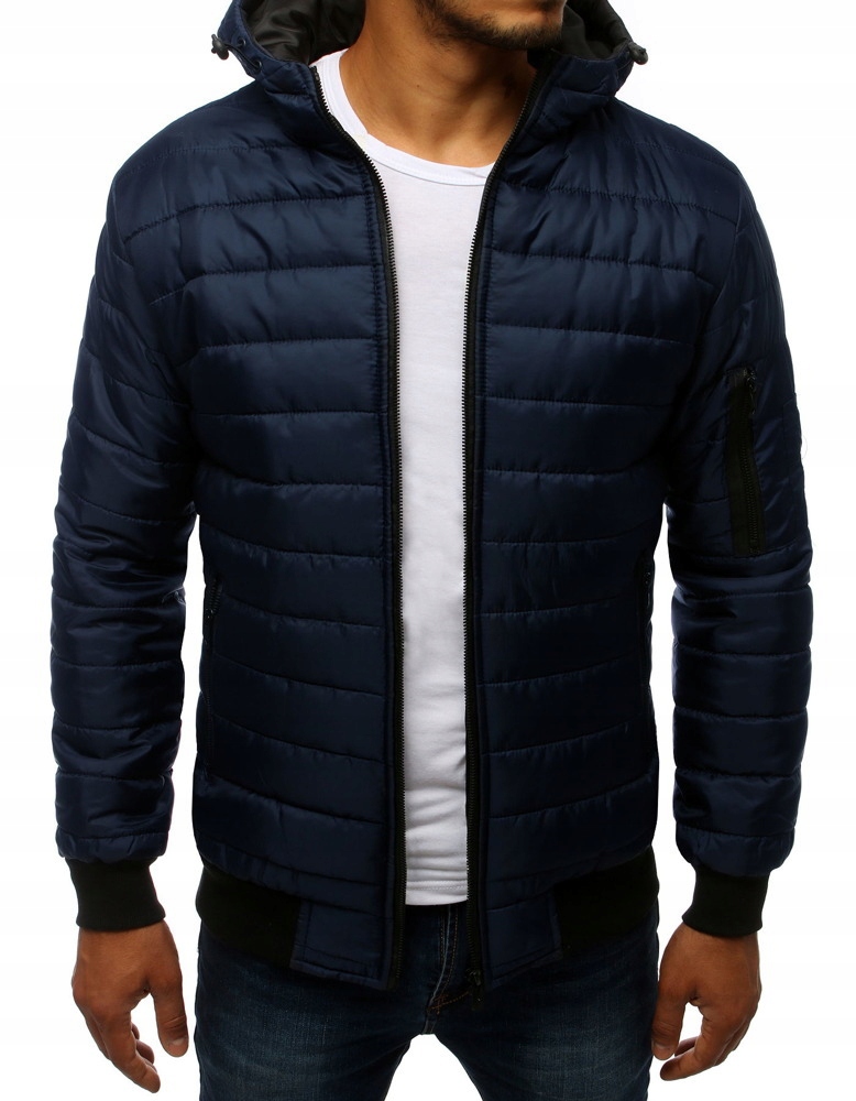 

Kurtka Męska Pikowana Bomber Jacket tx2228 - M