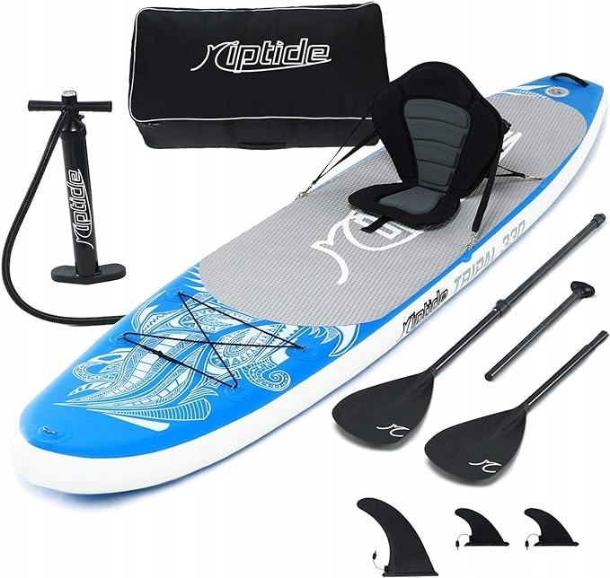 Deska Sup Stand Up Paddle Nafukovací 330 CM S Pádlem A Sedadlem 180 Kg