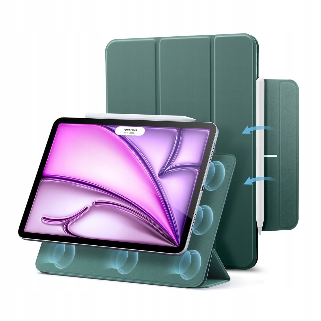 Pouzdro pro iPad Pro 12.9 Esr Rebound Magnetic zelené