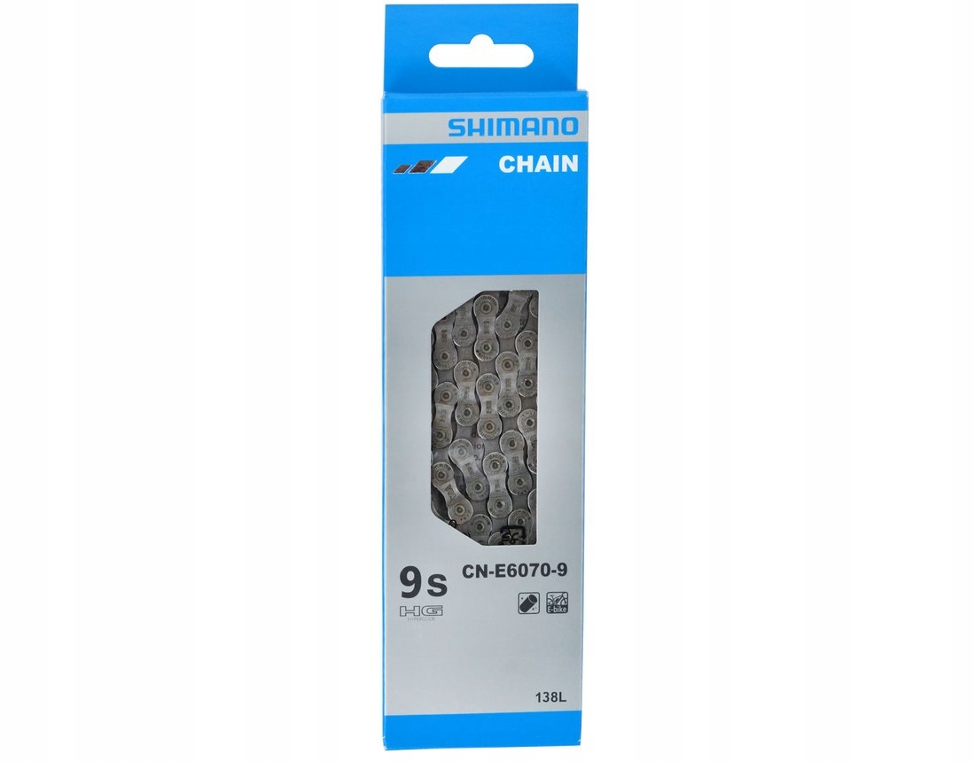 Łańcuch Shimano CN-E6070 9RZ 138 ogniw