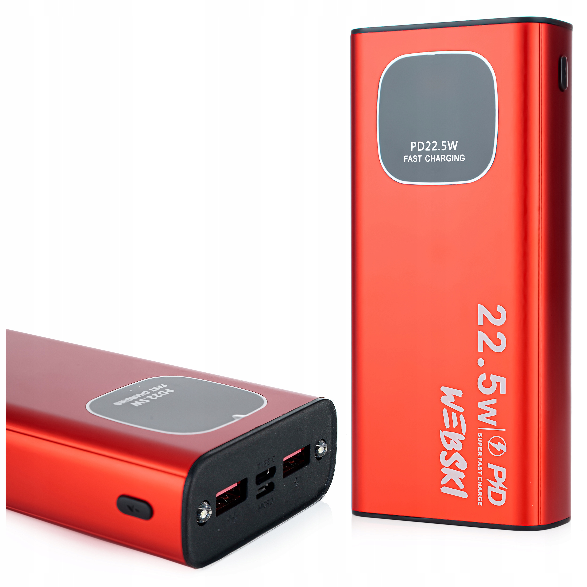 Lehká A Pohodlná Powerbanka 30000 mAh 3X Usb Qc Pd 12V