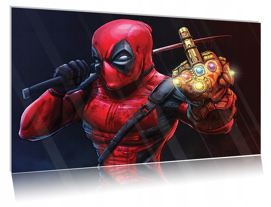 

Obraz szklany na szkle Deadpool 08 30x20