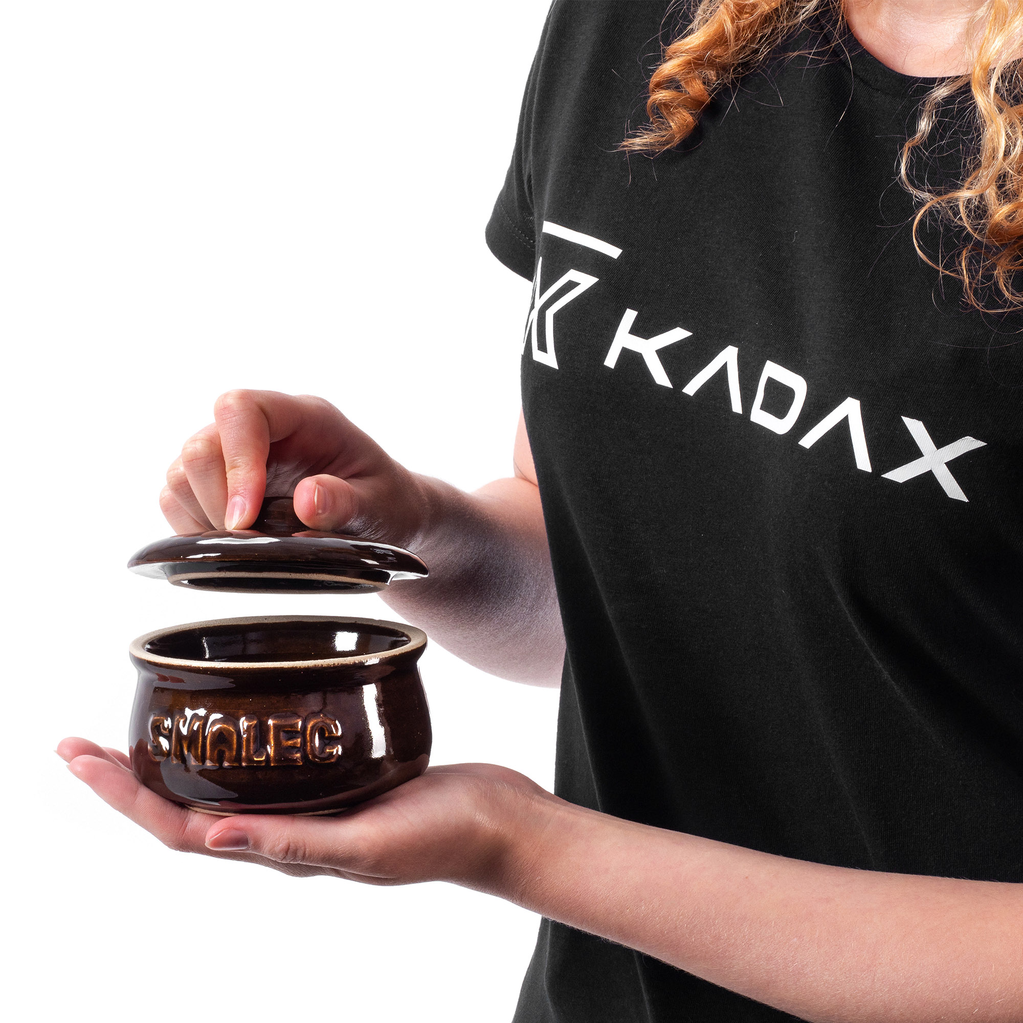 GARNEK KAMIONKOWY NA SMALEC 0,3L Z POKRYWKĄ Marka Kadax