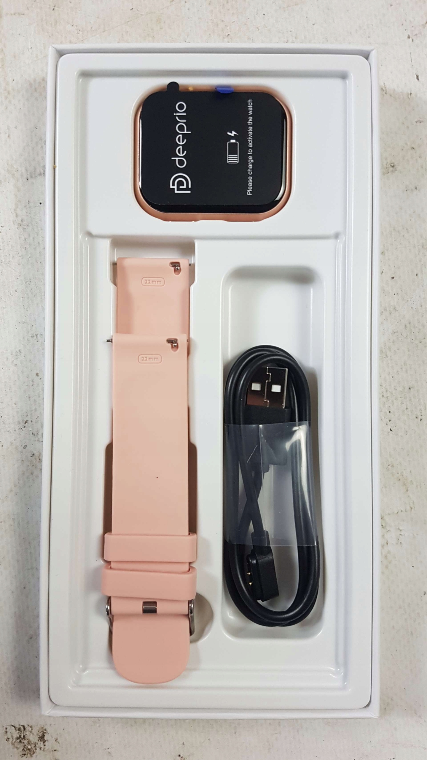 Smartwatch Deeprio Vidaa Max granatowy Funkcje kompas